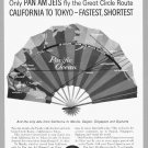 1960 PAN AM AIRLINES Vintage Print Ad