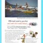 1953 PAN AM AIRLINES Vintage Print Ad