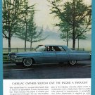 1964 CADILLAC Vintage Auto Print Ad