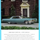 1965 CADILLAC Vintage Auto Print Ad