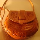 Geniune Peruvian mini handbag leather purse