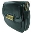 Coach Kristen Spectator patent green leather handbag
