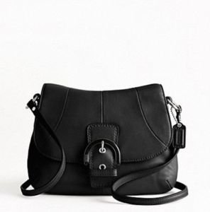Coach Soho Leather Fliptop small crossbody Handbag
