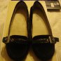 MICHAEL KORS Alexandra Suede Driver Black Size 5 Womens