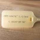 FAST SHIPPING "The Ten" ZIP TIE TAG Cream Sail 5 V Replacement x Off-White
