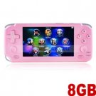 8GB 4.3-in Touch Screen Handheld Game Console MP5 Player w/ Camera (Pink)