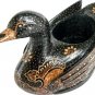Hand-crafted Duck shaped Wooden Candle Holder