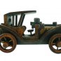 Hand-crafted Wooden Miniature Vintage Car with Batik Motive, Ford Model T (Scale 1:18)