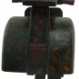 Hand-crafted Wooden Miniature Vintage Scooter with Batik Motive, Vespa (Scale 1:7)