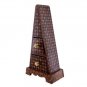 Hand-crafted Wooden Triangular Decorative Drawers with Batik Motives