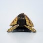 Hand-crafted Wood Figurine with Batik Motives, Sea Turtle Trinket Box (M)