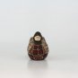 Hand-crafted Wood Figurine with Batik Motives, Wild Duck (S)
