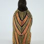 Hand-crafted Wood Figurine with Batik Motives, Stork (L)