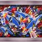 Original Batik Art Painting on Cotton, 'Ocean' by Zabid (150cm x 90cm)