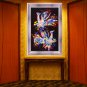 Original Batik Art Painting on Cotton, 'Phoenix' by Zabid (90cm x 150cm)