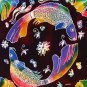Original Batik Art Painting on Cotton, 'Ocean' by Zabid (45cm x 50cm)
