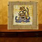 Original Batik Art Painting on Cotton, 'Warrior Ontosena' by Wahid (30cm x 30cm)