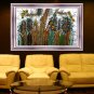 Original Batik Art Painting on Cotton, 'Luxuriant Grass' by M. Yono (150cm x 90cm)