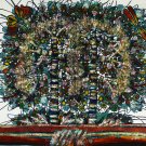 Original Batik Art Painting on Cotton, 'Tree of Life' by M. Yono (100cm x 90cm)