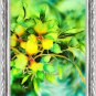 Original Batik Art Painting on Silk, 'Exotic Orchids' by Musa (21cm x 30cm)
