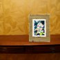 Original Batik Art Painting on Silk, 'Exotic Orchids' by Musa (21cm x 30cm)