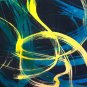 Original Batik Art Painting on Silk, 'Abstract' by Musa (18cm x 13cm)