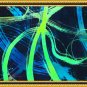 Original Batik Art Painting on Silk, 'Abstract' by Musa (18cm x 13cm)
