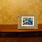 Original Batik Art Painting on Silk, 'Abstract' by Musa (18cm x 13cm)