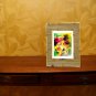 Original Batik Art Painting on Silk, 'Abstract' by Musa (13cm x 18cm)