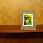Original Batik Art Painting on Silk, 'Abstract' by Musa (13cm x 18cm)