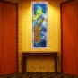 Original Batik Art Painting on Cotton, 'Phoenix' by Kapitan (45cm x 150cm)