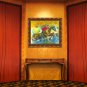 Original Batik Art Painting on Cotton, 'The Jockey' by Kapitan (90cm x 75cm)