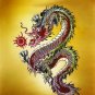 Original Batik Art Painting on Cotton, 'Warrior Dragon' by Jeffri (75cm x 90cm)