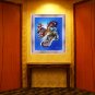 Original Batik Art Painting on Cotton, 'Warrior Dragon' by Jeffri (75cm x 90cm)