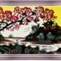 Original Batik Art Painting on Cotton, 'Village Scenery' by Hamidi (150cm x 45cm)
