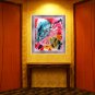 Original Batik Art Painting on Cotton, 'Islamic Verse Calligraphy' by Acholik (75cm x 90cm)