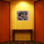 Original Batik Art Painting on Cotton, 'Fish and Prosperity' by Agung (50cm x 45cm)