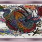 Original Batik Art Painting on Cotton, 'Warrior Dragon' by Agung (75cm x 45cm)
