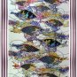 Original Batik Art Painting on Cotton, 'Fish and Prosperity' by Agung (90cm x 150cm)