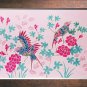 Original Batik Art Painting on Cotton, 'Oriental Bird' by Anfei (75cm x 45cm)