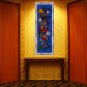 Original Batik Art Painting on Cotton, 'Fish' by Azrul (45cm x 150cm)