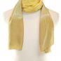 Eco-Friendly Two-Tone Satin Silk Shawl in Green & Yellow