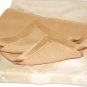 Eco-Friendly Two-Tone Satin Silk Shawl in Brown & Caramel