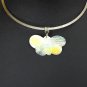Handmade Natural Sea Shell Pendant with Stainless Steel Choker