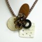 Handmade Natural Sea Shell Pendant with Pearl Necklace