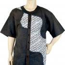 Eco-friendly Natural Dyed Batik Short Sleeves Shirt Eco-friendly Natural Dyed Batik Short Sleeves Shirt