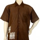 Eco-friendly Natural Dyed Batik Short Sleeves Shirt