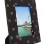 Hand-crafted Natural BW Prostek Picture Frame Two-ways (4"&Atilde;�6" or 6"x4") Finishing Tambal Sulam