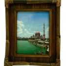 Hand-crafted Natural Bamboo Picture Frame Two-ways (6"×8" or 8"x6") Without Stand