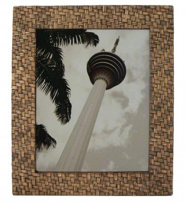 Hand-crafted Natural Weave Picture Frame Two-ways (8"&Atilde;�10" or 10"x8") Without Stand